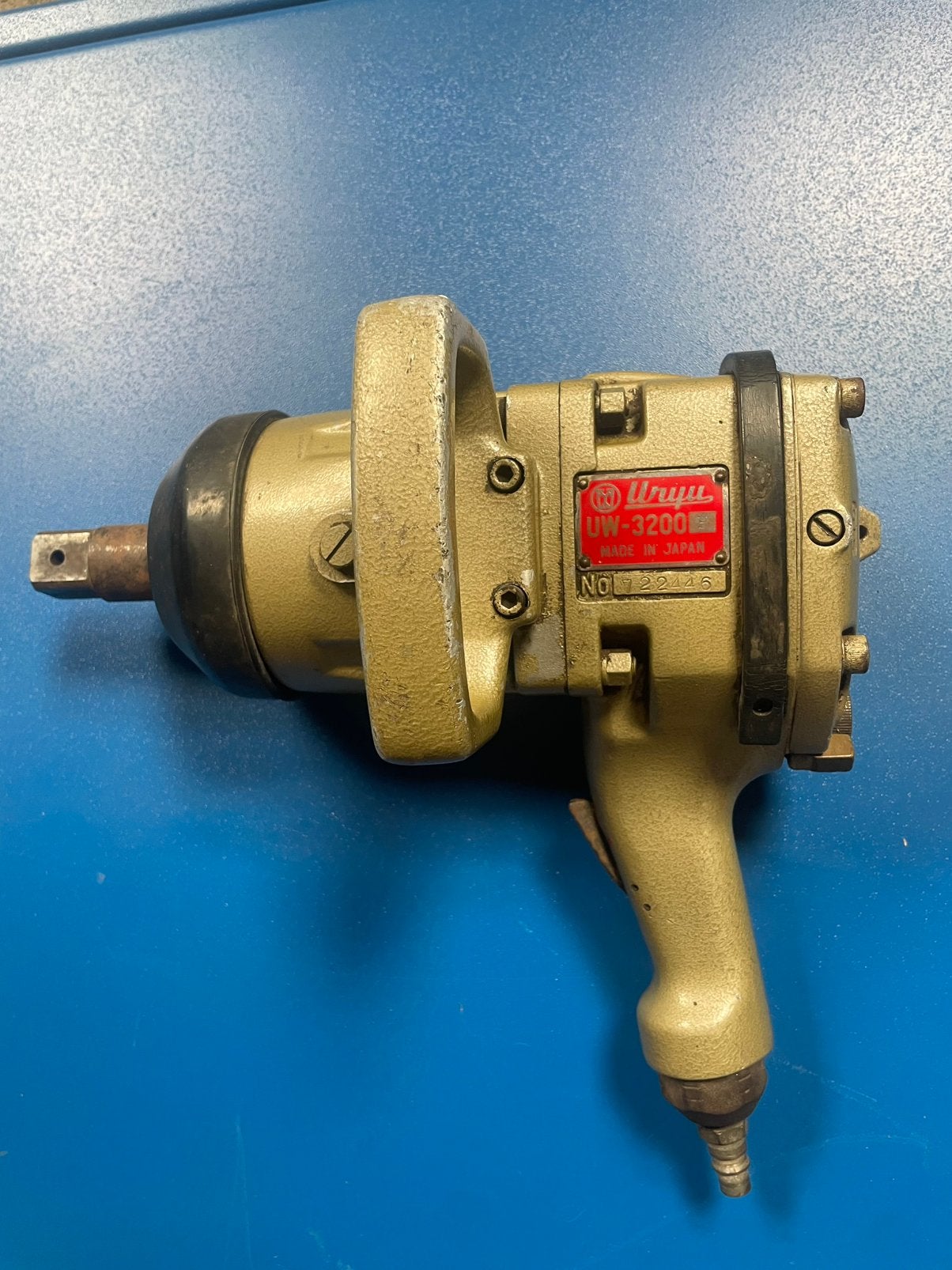 Pistolet pneumatique vintage UW-3200 – Made in Japan ., Enlèvement, Utilisé