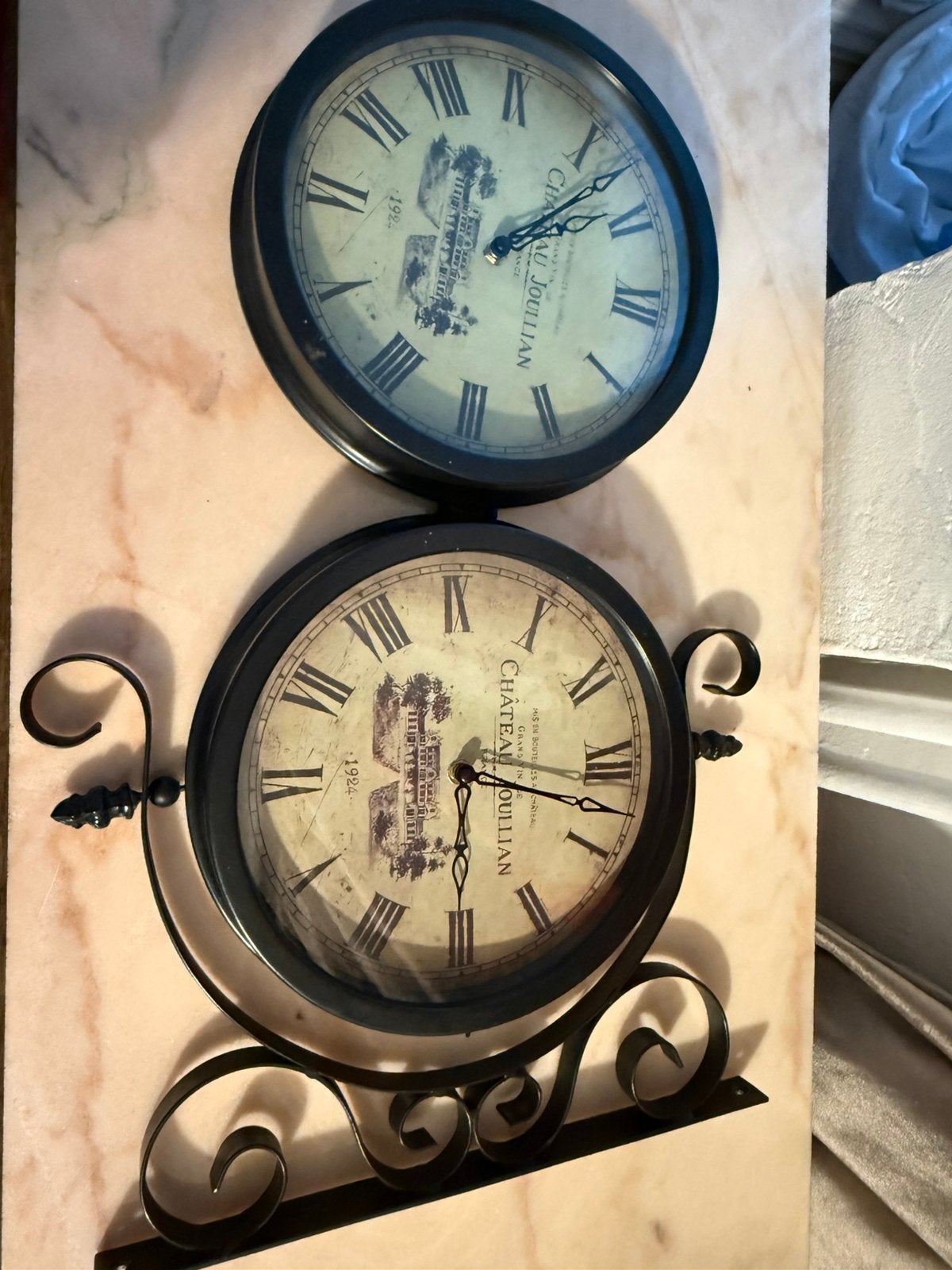 Horloge Double gare, Enlèvement, Comme neuf