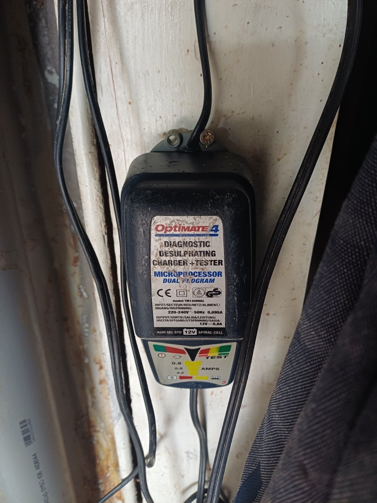 chargeur optimate 4 12volts, Enlèvement