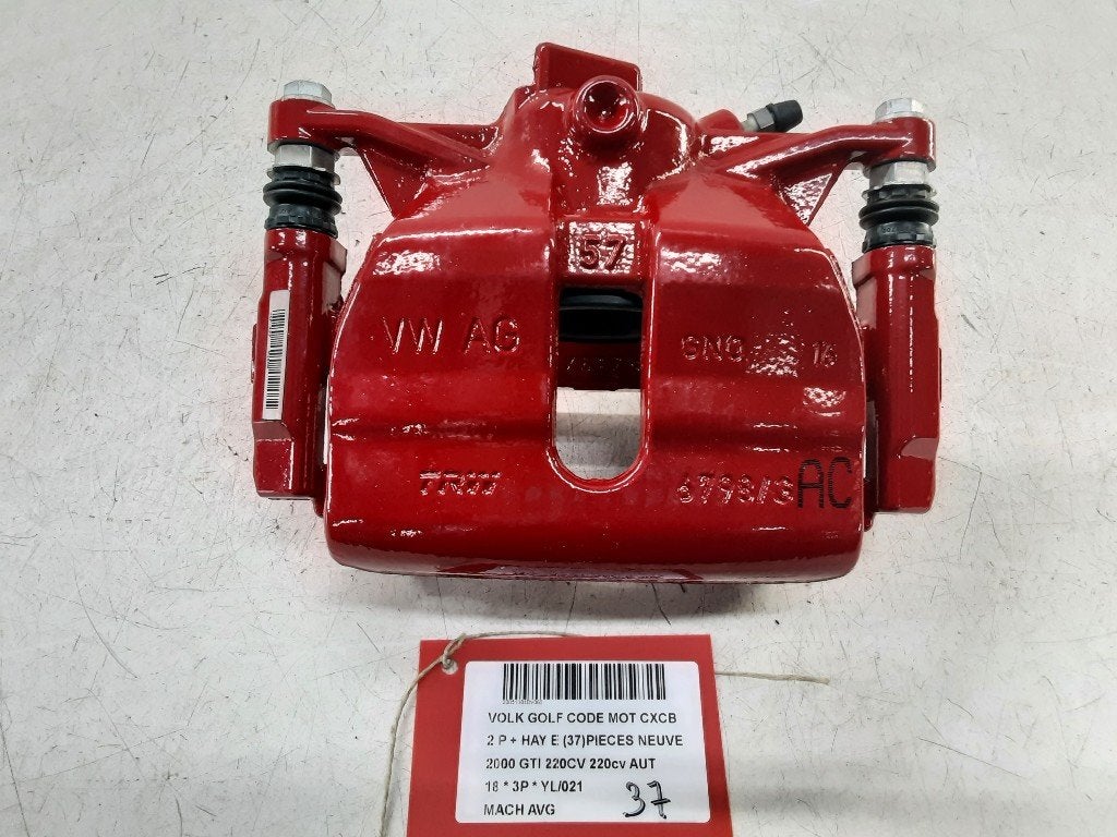 ETRIER DE FREIN AVANT GAUCHE Golf VII (AUA) (5Q0105DR), Volkswagen, Mevr. I. Hauben, Utilisé, Rue de l'Espoir 34 34
4030  GRIVEGNÉE, BE