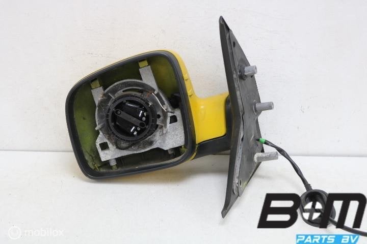 Spiegel links Geel L132 VW Transporter T5 7H1857507P, Gebruikt