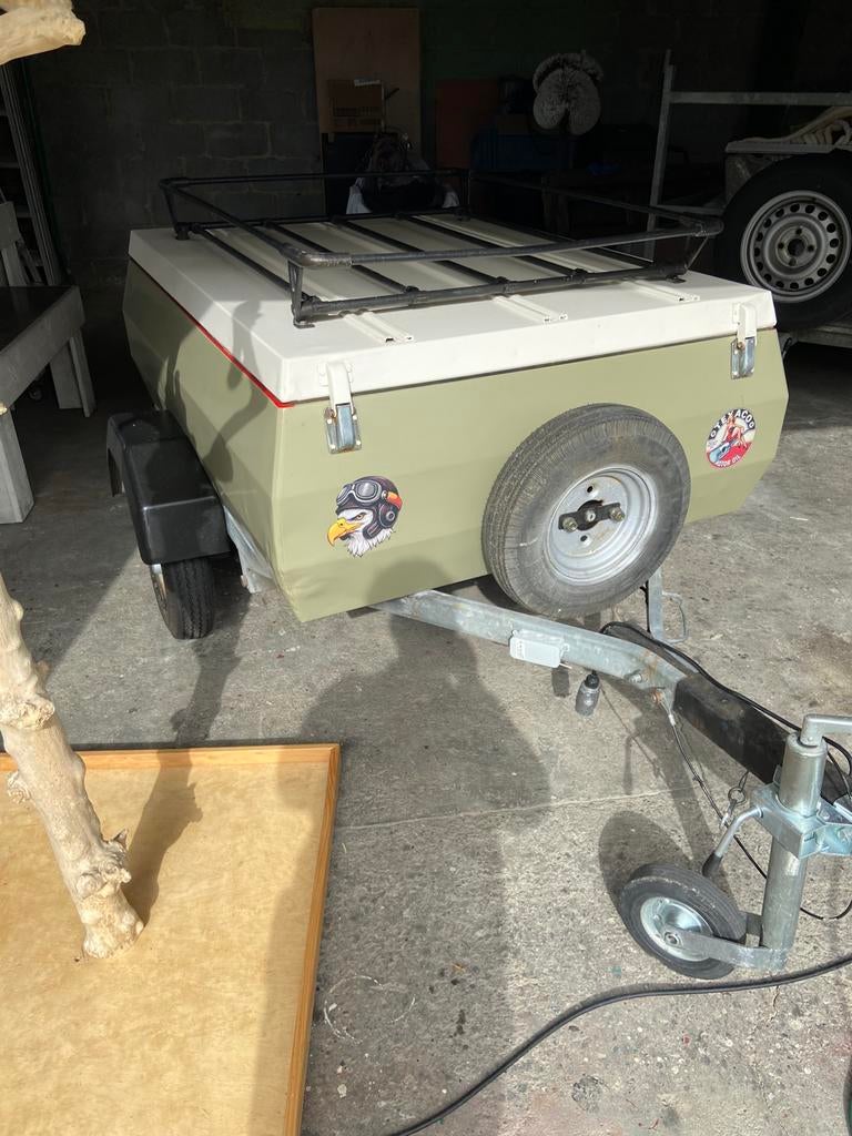 Opgeknapte zeer gemakkelijke aanhanger, Autos : Divers, Remorques, Enlèvement, Comme neuf