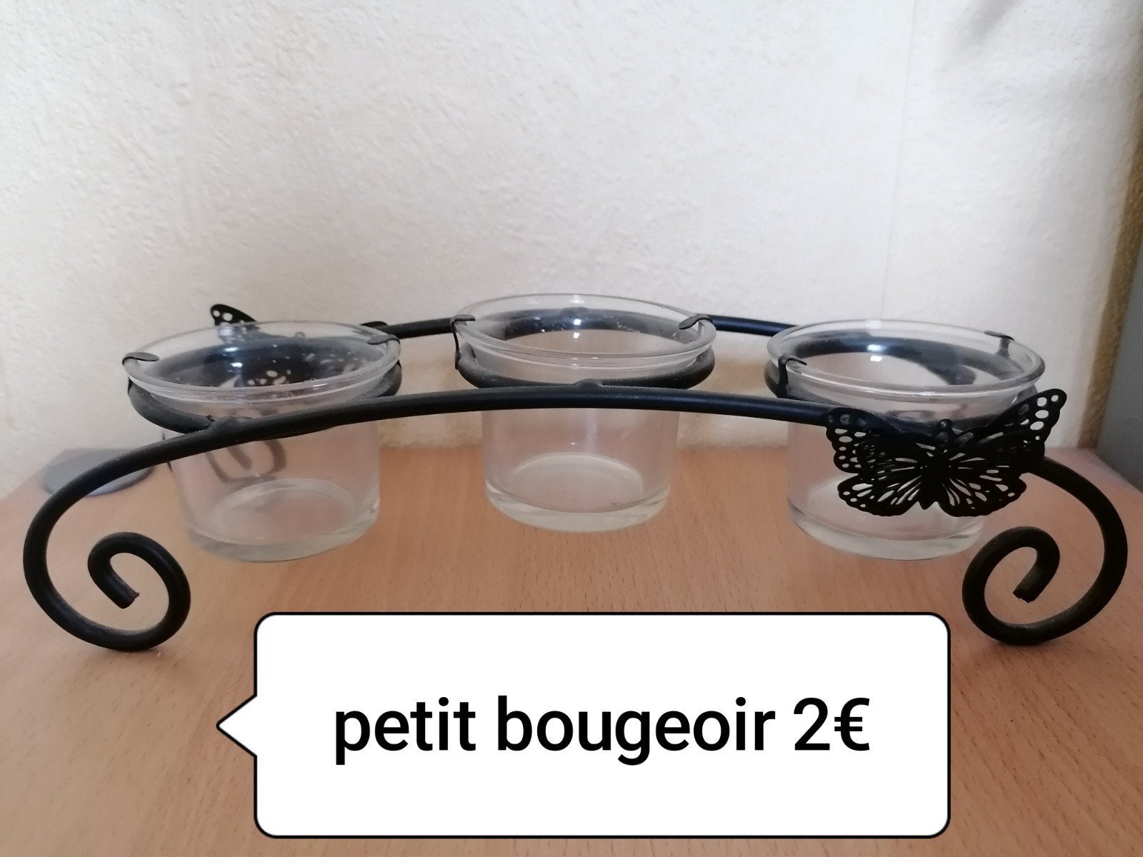 bougeoir, Enlèvement