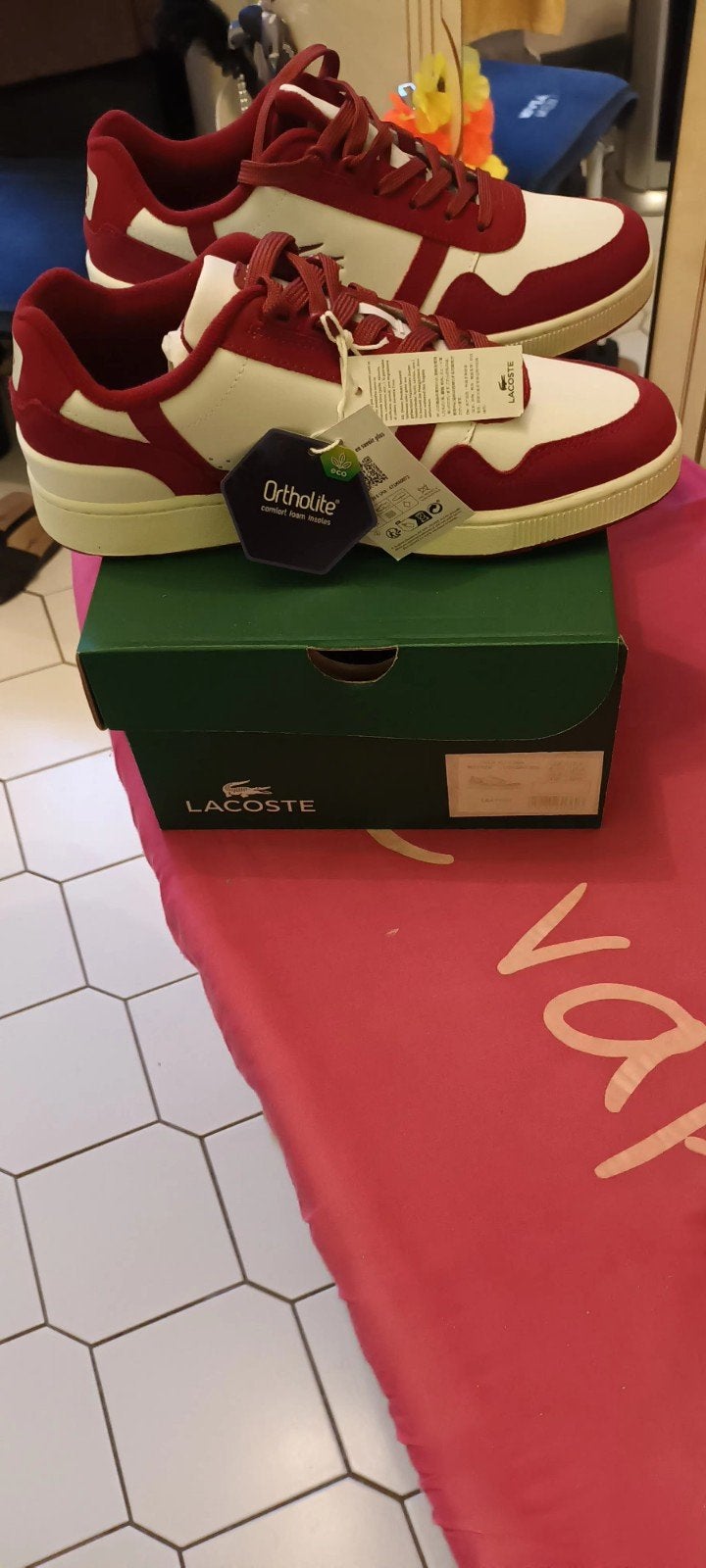 VÉRITABLE BASKETS LACOSTE., Sport en Fitness, Basketbal, Ophalen
