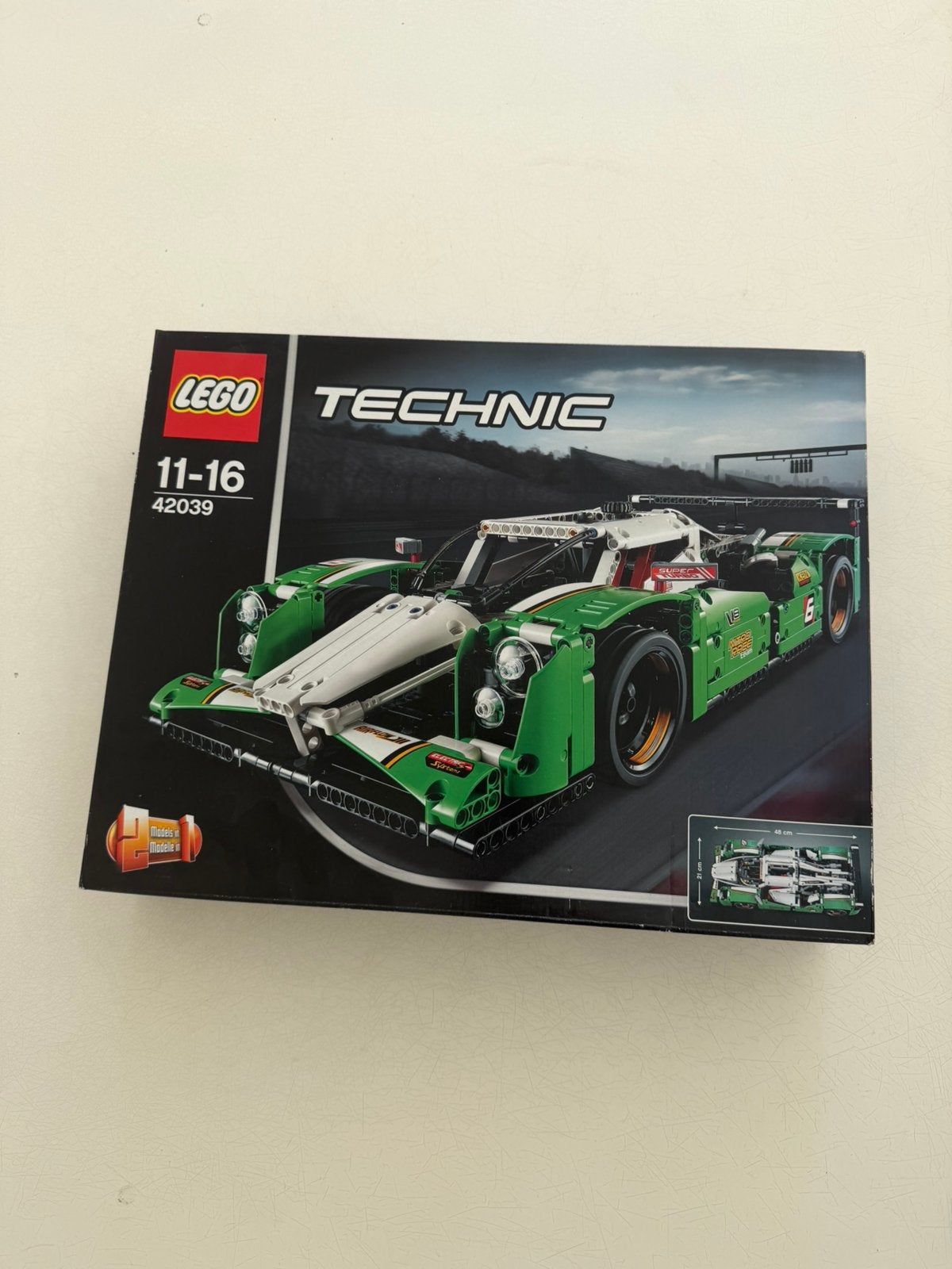 LEGO Technic 42039 – 24 Hours Race Car met doos, Lego, Nieuw, Ophalen of Verzenden, Compleet
