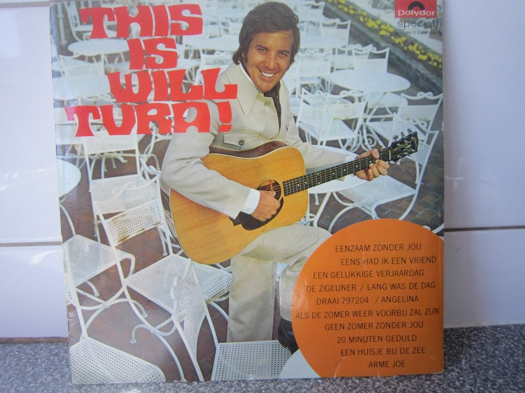 lp WILL TURA, Cd's en Dvd's, Vinyl | Nederlandstalig, Ophalen, LP