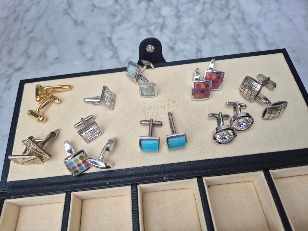 Manchetknopen doe een bod, Tateossian en andere merken, Handtassen en Accessoires, Piercings, Ophalen of Verzenden, Gebruikt, Overige typen