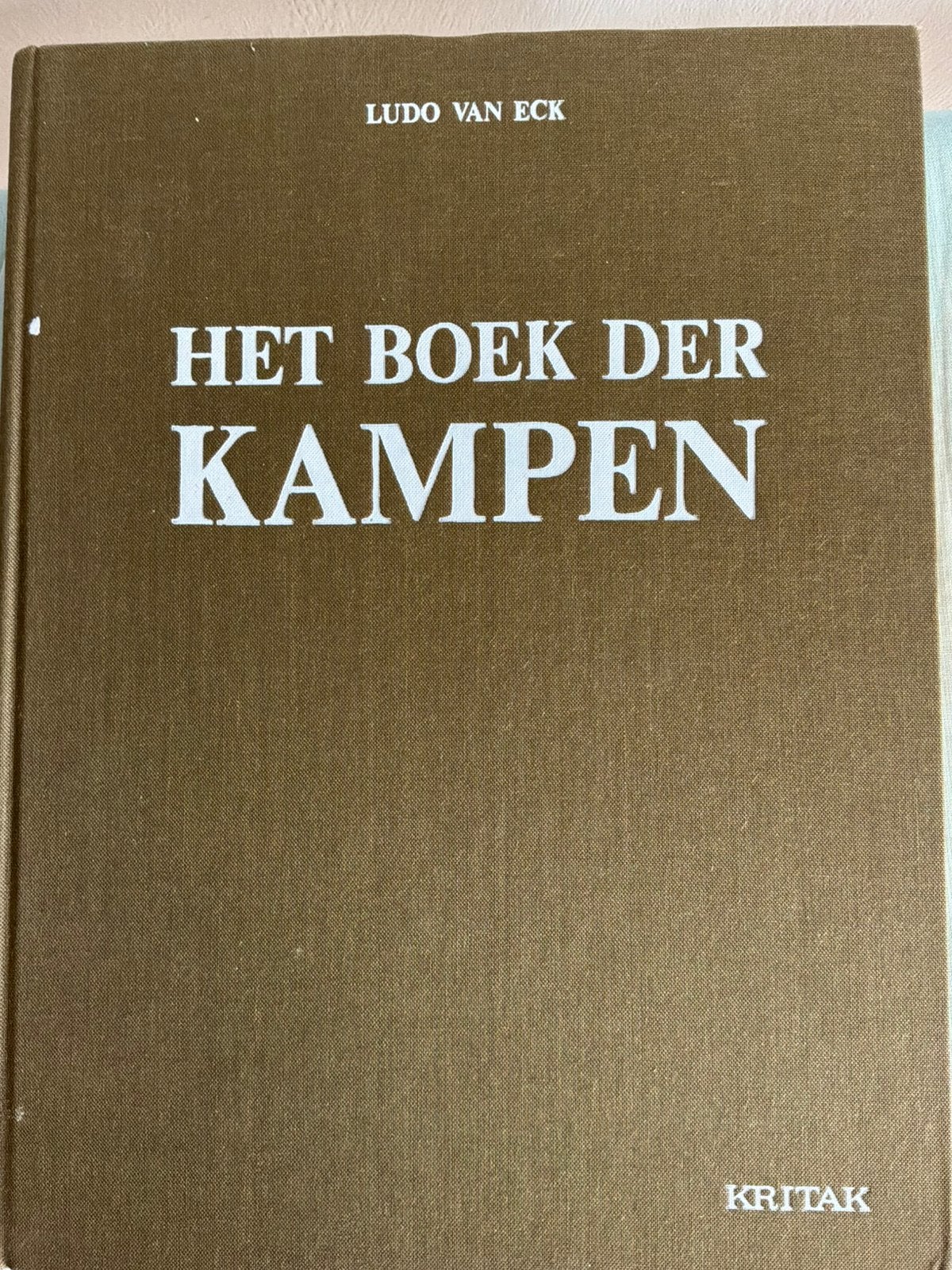 Het boek der Kampen van Ludo Van ECK, Ophalen, Zo goed als nieuw
