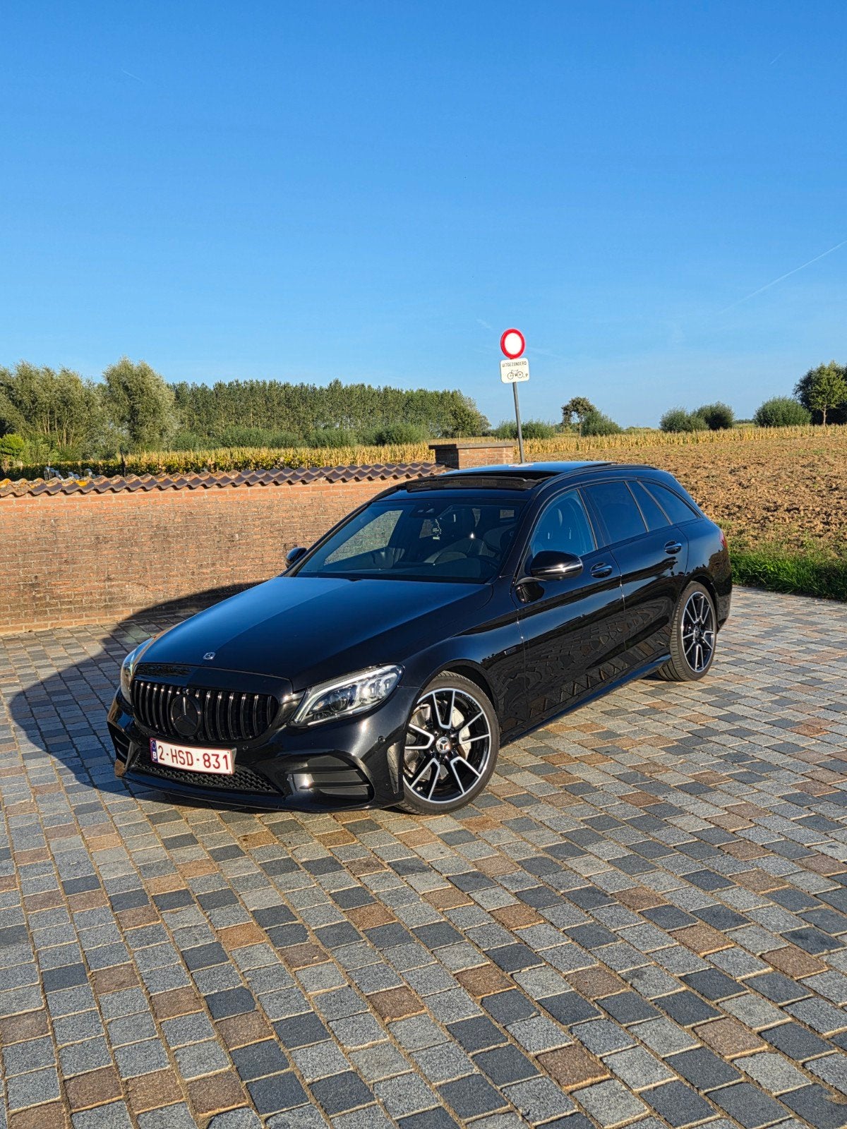 C 300 e Break | AMG line | Airmatic | héél goede staat!, Autos, Alarme, Achat, Entretenue par le concessionnaire, Noir