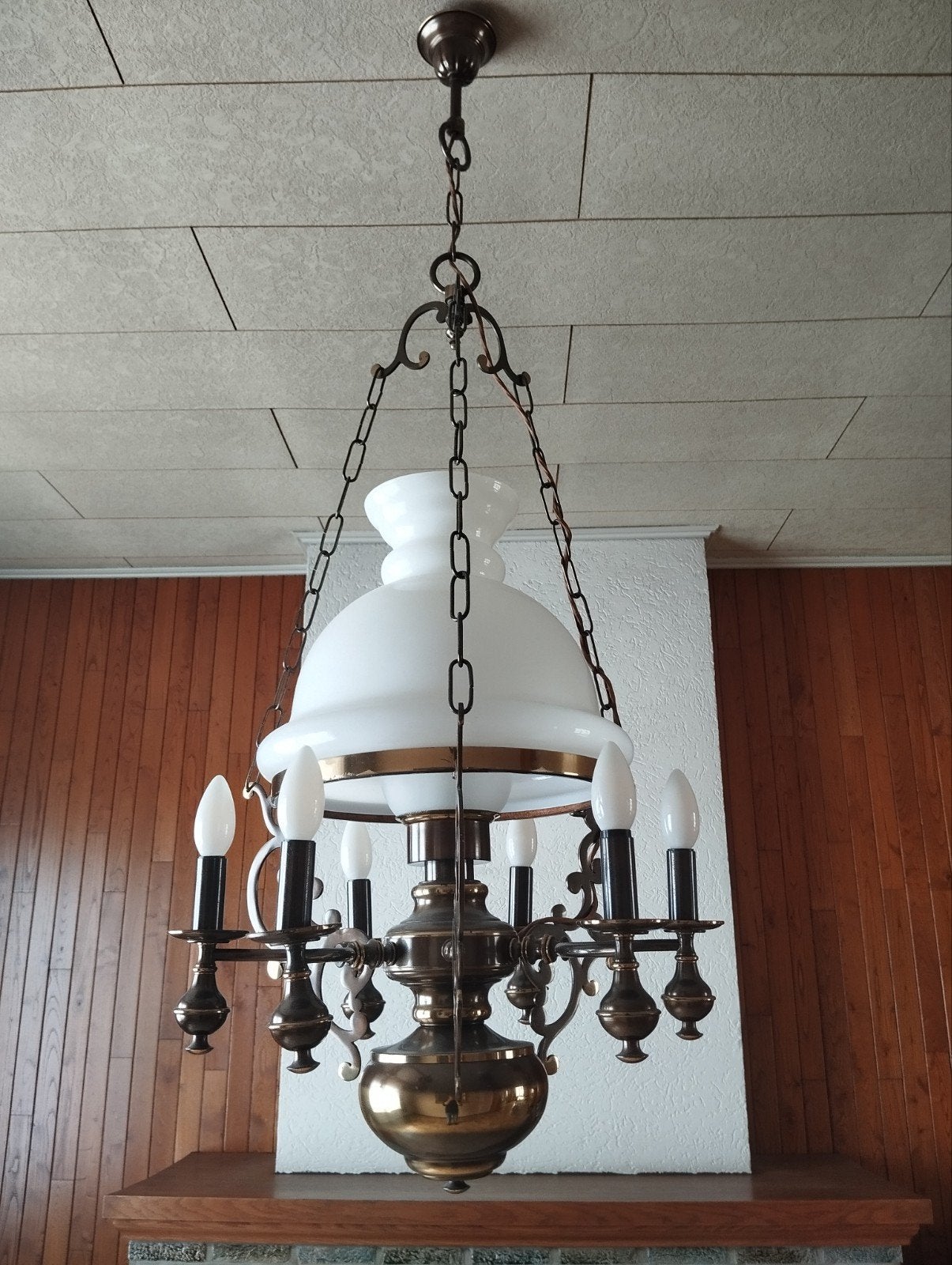 antieke lampen, Ophalen