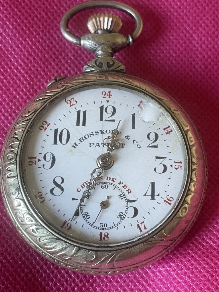 Montre de poche K. Rosskopf, Envoi, Montre de poche