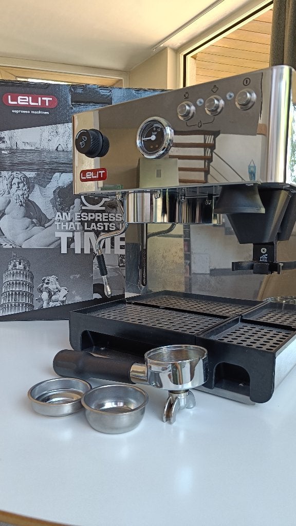 Lelit Anita Espressomachine, Elektronische apparatuur, Koffiezetapparaten, Zo goed als nieuw, Koffiebonen, Espresso apparaat, 2 tot 4 kopjes