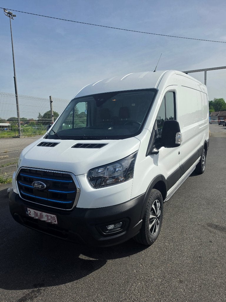 FORD E-TRANSIT, Auto's, Automaat, Achterwielaandrijving, Wit, Elektrisch