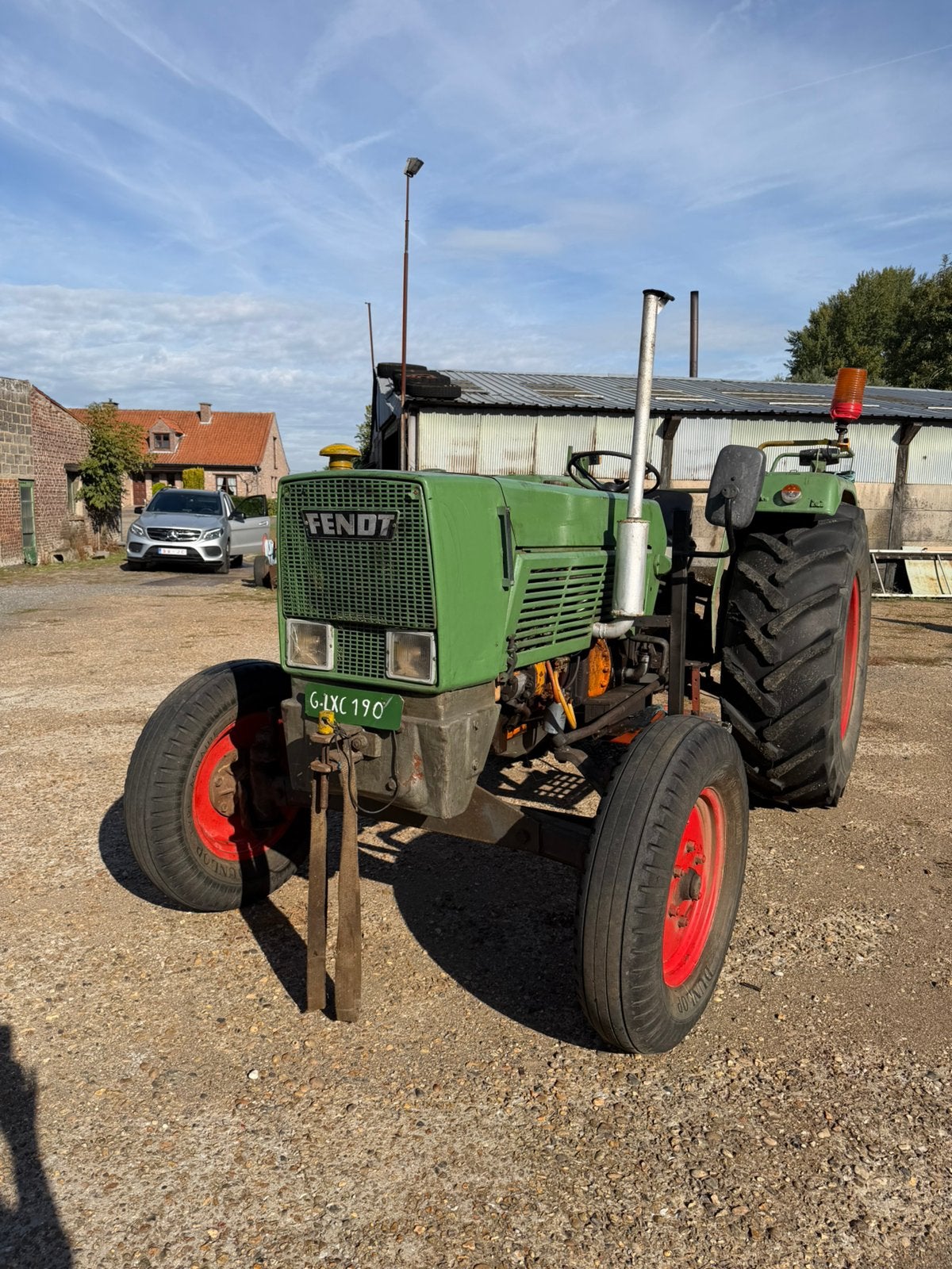Traktor Fend, Zakelijke goederen, Ophalen