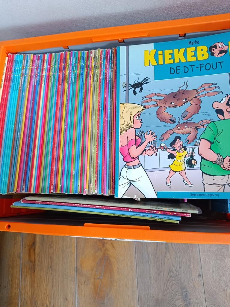 Kiekeboe strips, Ophalen