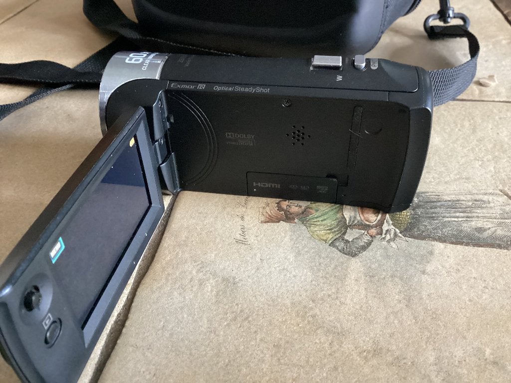 Caméscope sony, TV, Hi-fi & Vidéo, Caméscopes numériques, Carte mémoire, Full HD, Caméra, Comme neuf