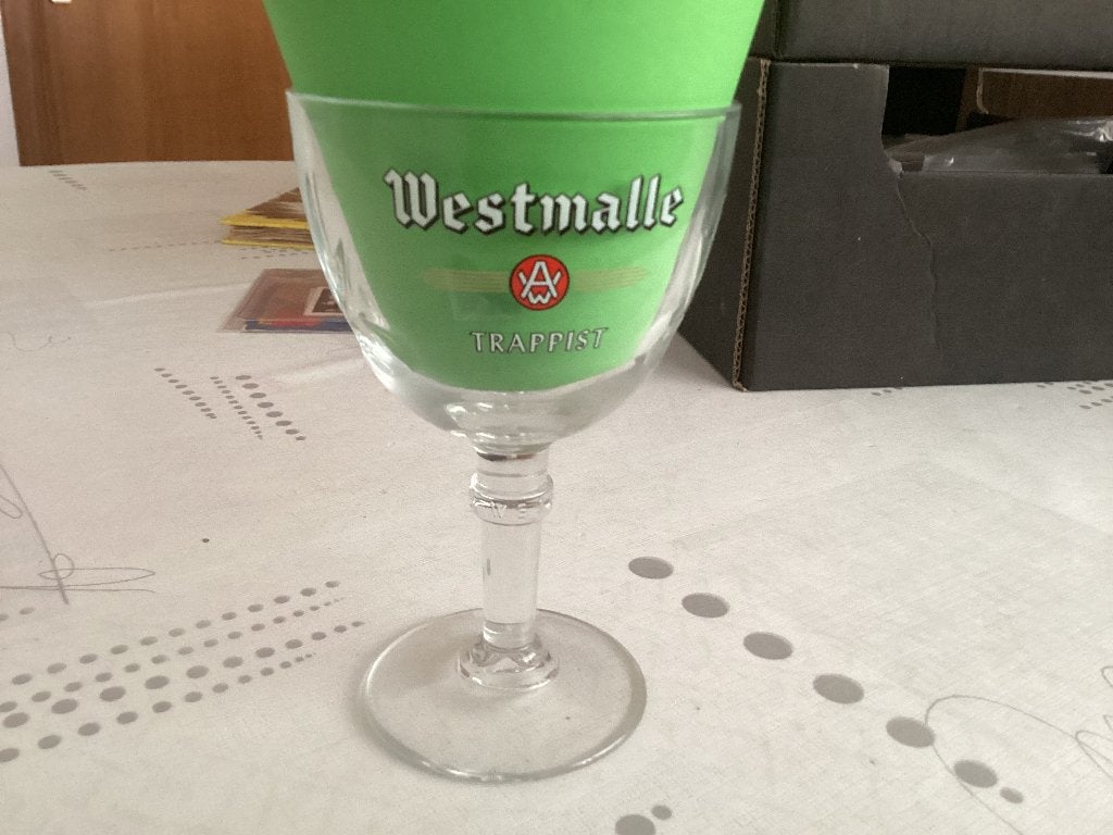Bierglas TRAPPIST WESTMALLE 17 Cl, Verzamelen, Ophalen of Verzenden, Gebruikt