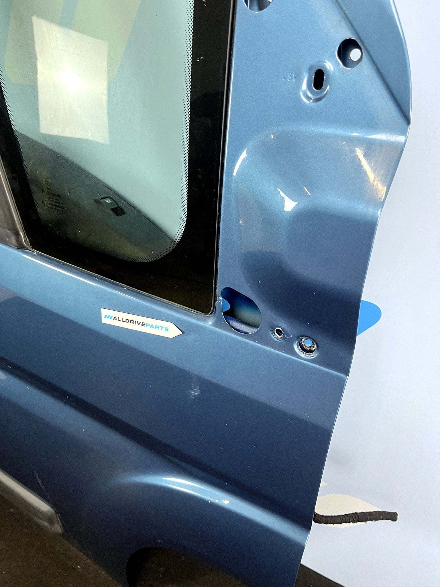 Voorportier rechts Peugeot Boxer blauw KNF 9004Y1, Gebruikt, -, Deur, -