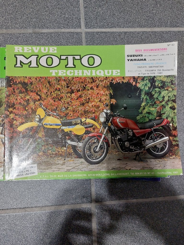 Livre moto technique, Boeken, Ophalen of Verzenden, Zo goed als nieuw, Merk of Model