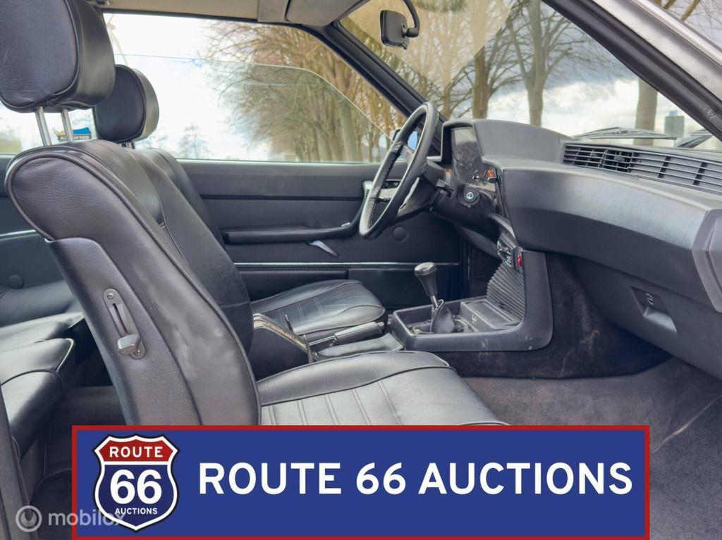 BMW 633 CSi | 1981 | Route 66 Auctions, Auto's, Zwart, Bedrijf, Handgeschakeld, Overige carrosserie