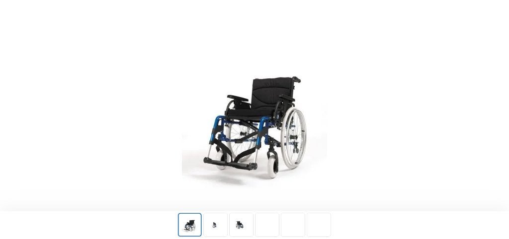 Rolstoel Vermeiren V300 zo goed als nieuw,, Divers, Enlèvement, Pliant
