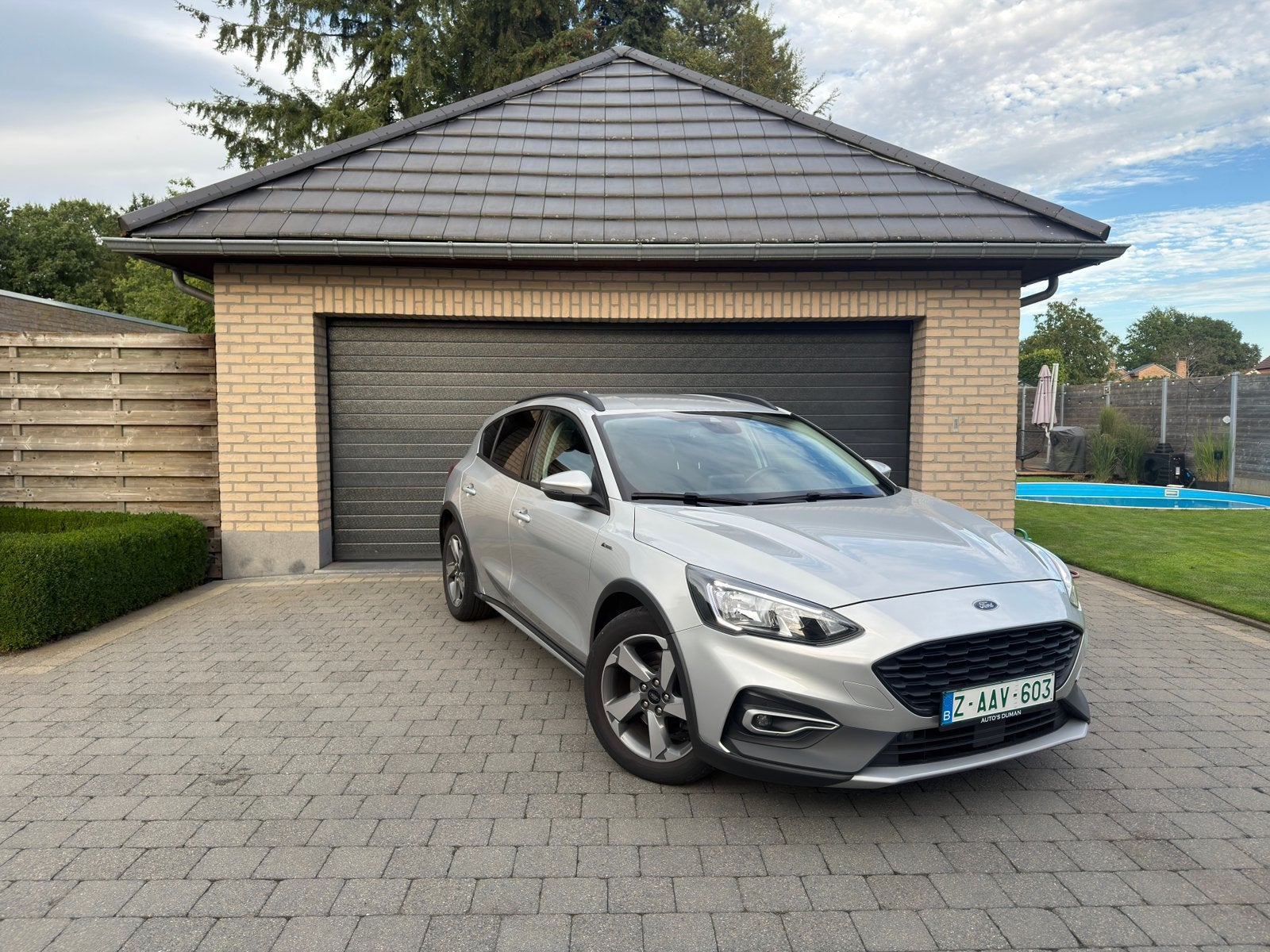 FORD FOCUS ACTIVE 1.0 ECOBOOST 2019 73.200KM, Autos, Argent ou Gris, Achat, Euro 6, Entreprise