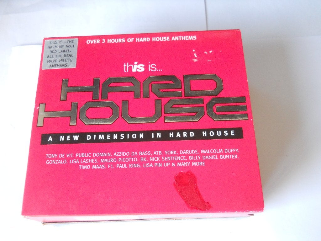 BOÎTE DE 3 CD - HARDHOUSE, House, Enlèvement ou Envoi, Premier pressage, Comme neuf