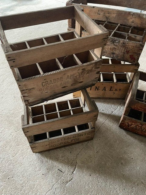 houten kratten, Ophalen, Overige typen