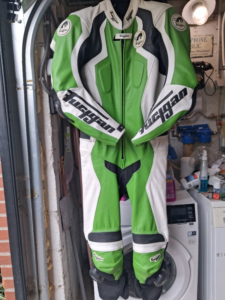 1-delig leren motorpak, Motoren, Ophalen, Combipak, Nieuw zonder kaartje, FURRYGAN