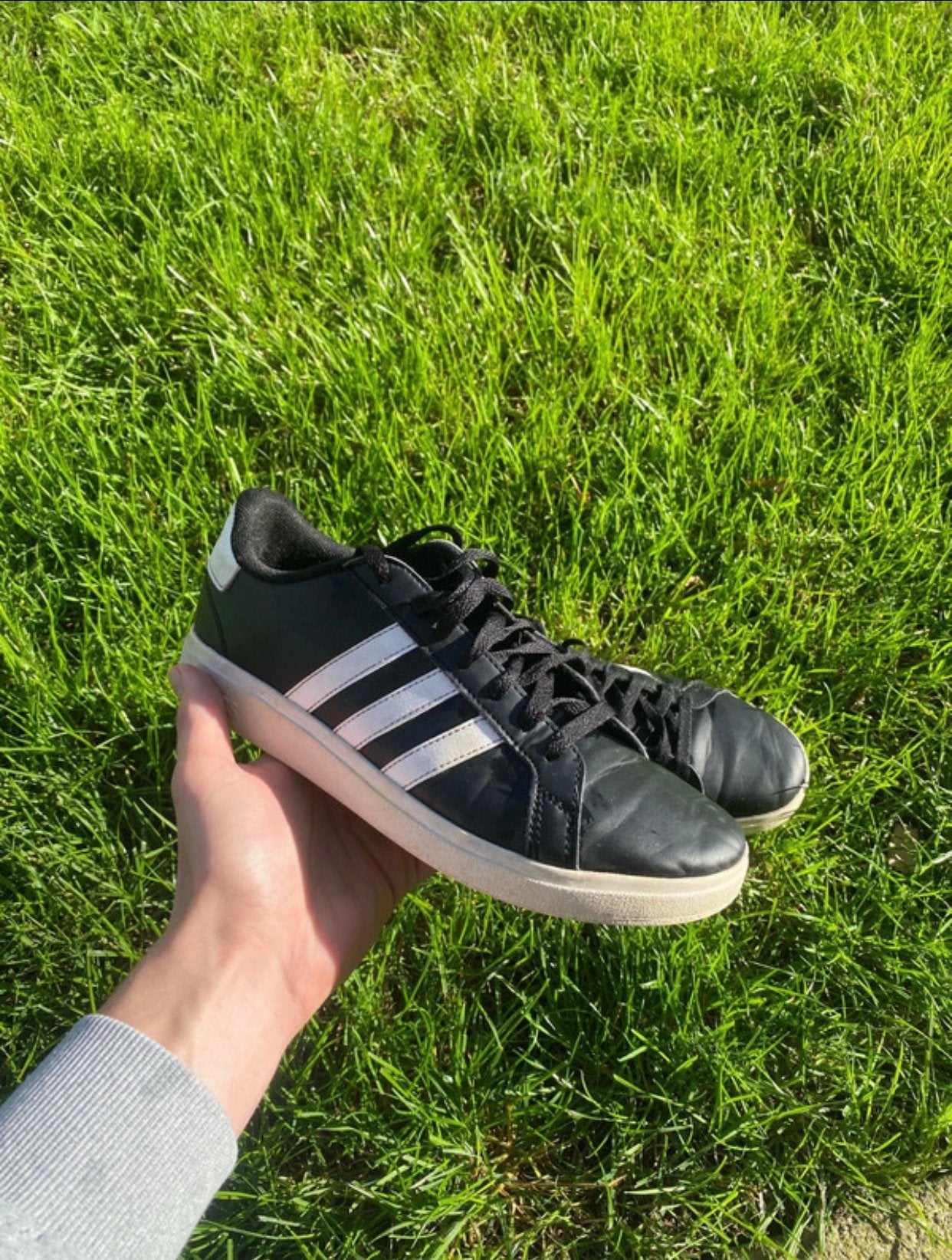 Chaussures Adidas, Enlèvement ou Envoi, Porté, Baskets, Noir