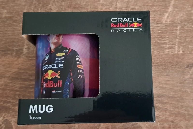 Max Verstappen Red Bull Racing mok, NIEUW!, Ophalen of Verzenden, Nieuw, Formule 1