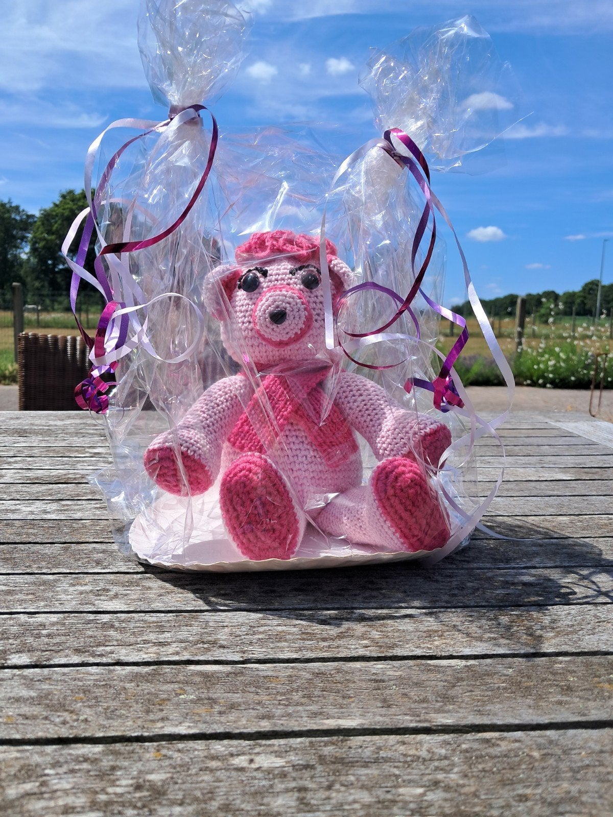 Zelfgebreidde knuffelbeertjes, Kinderen en Baby's, Ophalen