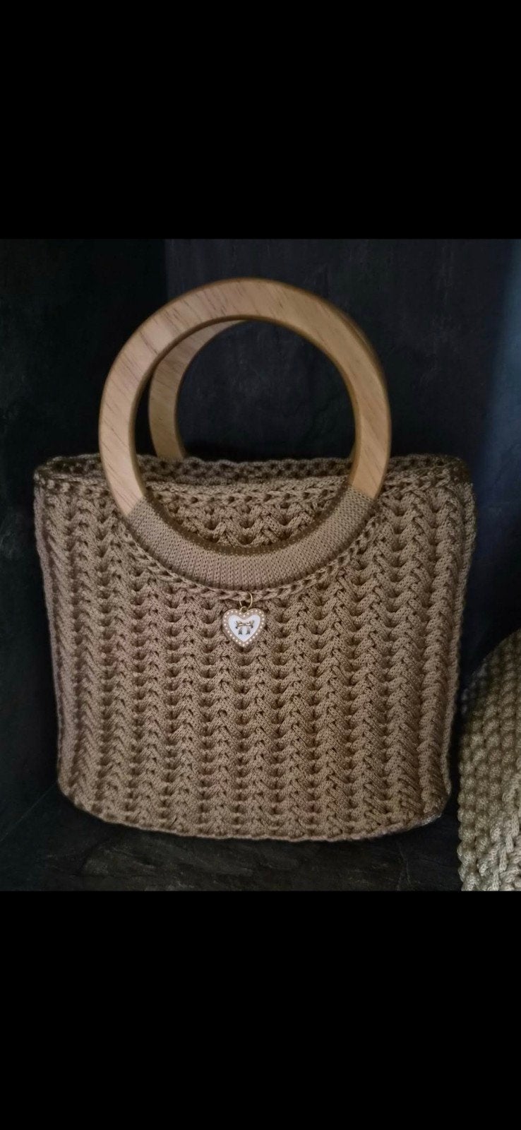 sac fait main au crochet ., Enlèvement ou Envoi