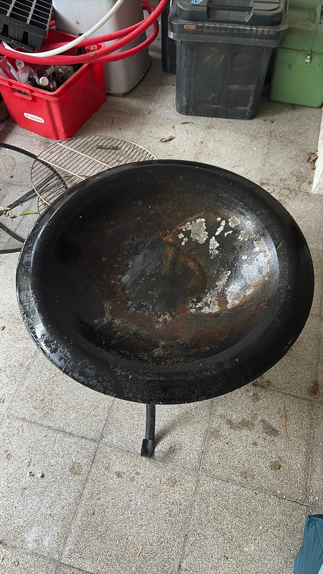 Vuurschaal, Tuin en Terras, Ophalen, Gebruikt
