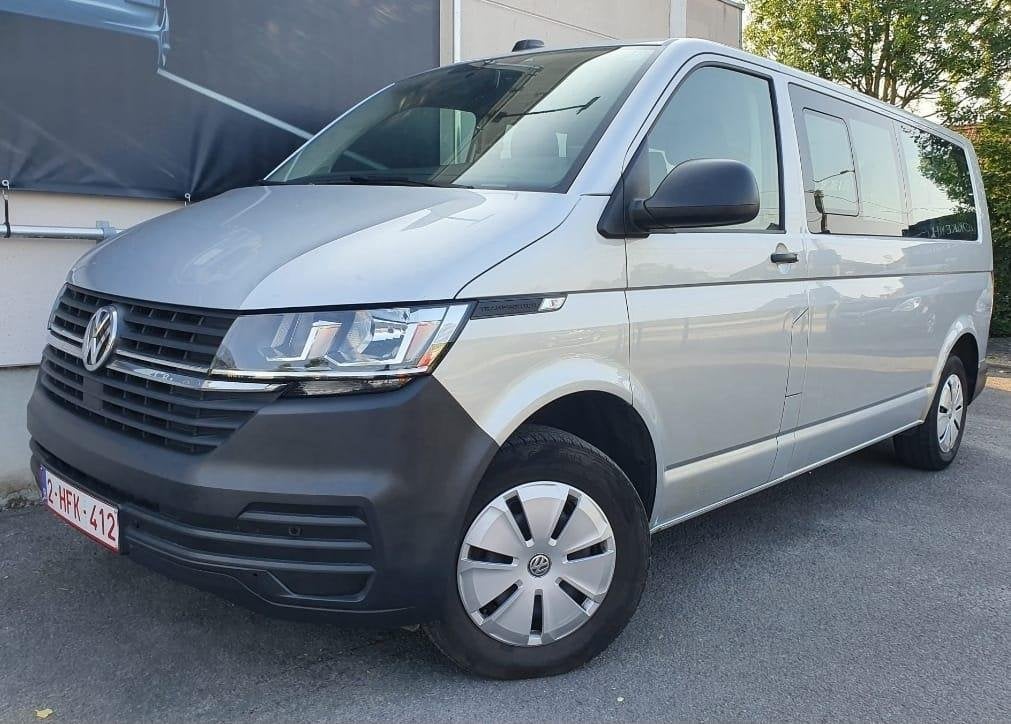 TE HUUR VW Transporter Minibus 2021 Automaat 9 plaatsen, Automaat, 4 deurs, Monovolume, Euro 6