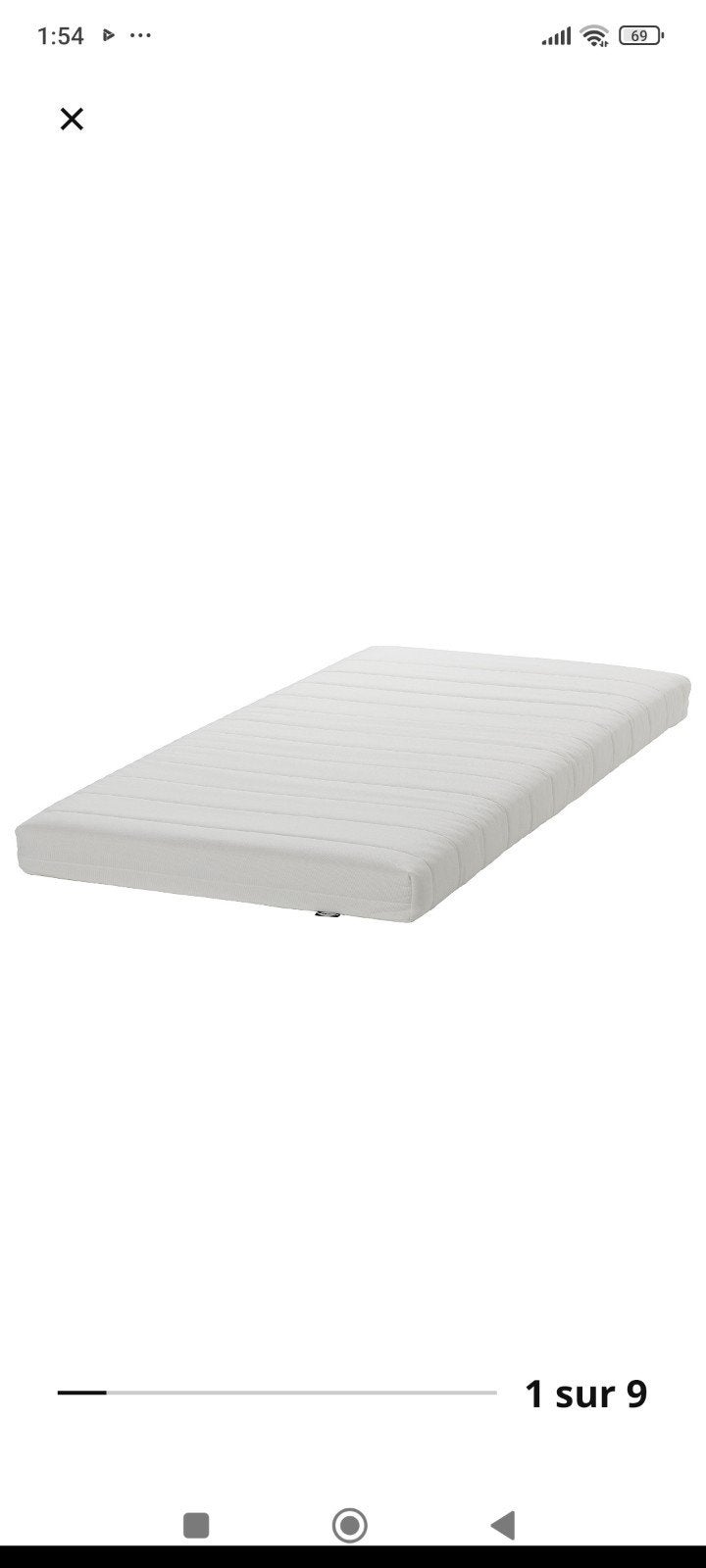 matelas neuf, Enlèvement, Matelas