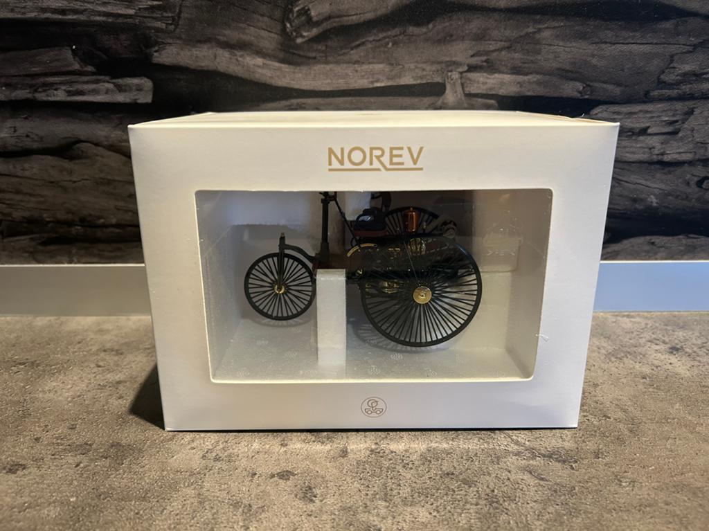 1:18 Norev Benz Patent Motorwagen 1886, Verzenden, Nieuw, Auto, Norev