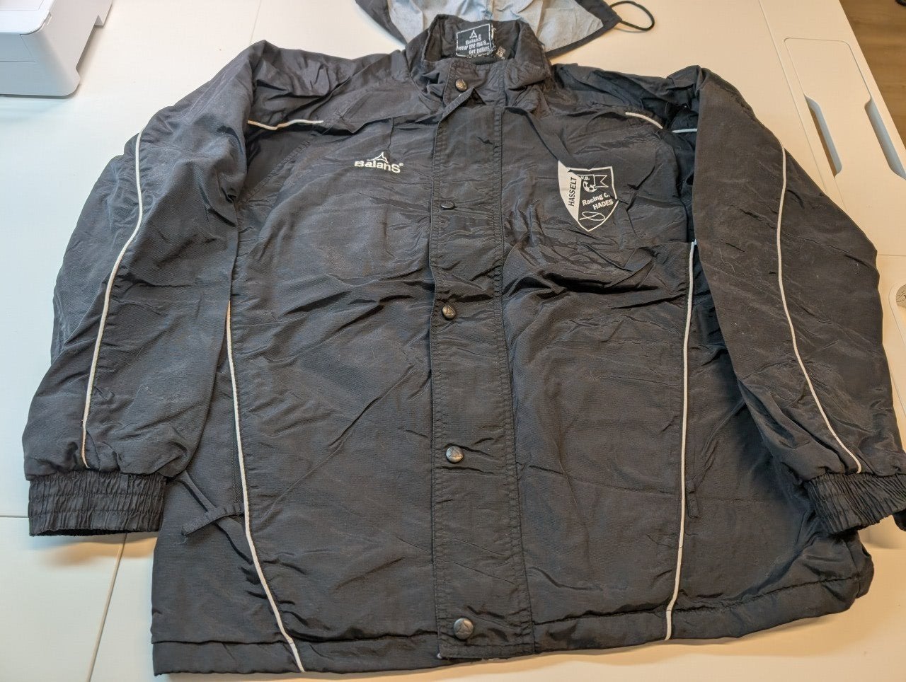 jas met fleece xs, Zwart, Ophalen of Verzenden, Zo goed als nieuw, Balans