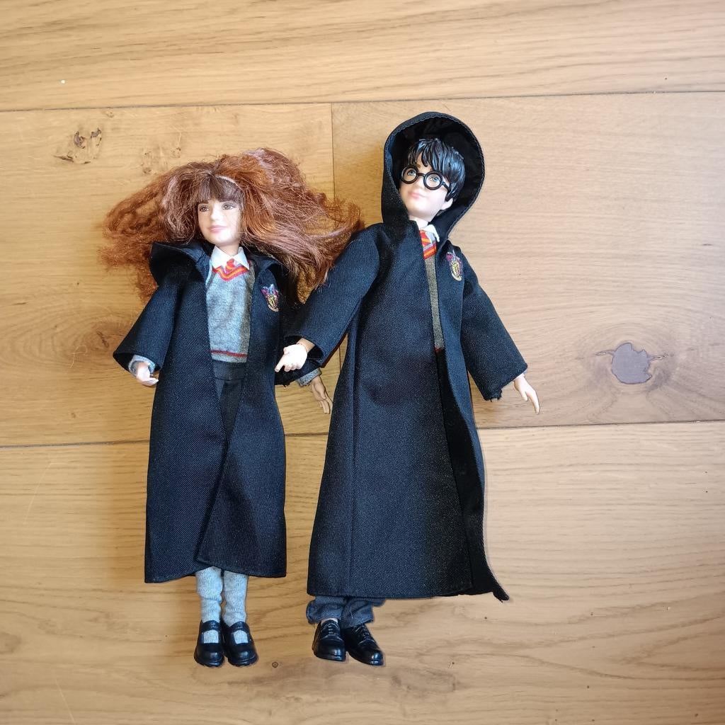 Harry Potter en Hermione - Afmetingen van Barbie, Ophalen, Gebruikt, Barbie
