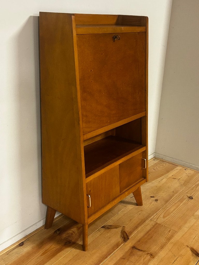 Vintage secretaire fifties Mid -Century, Ophalen