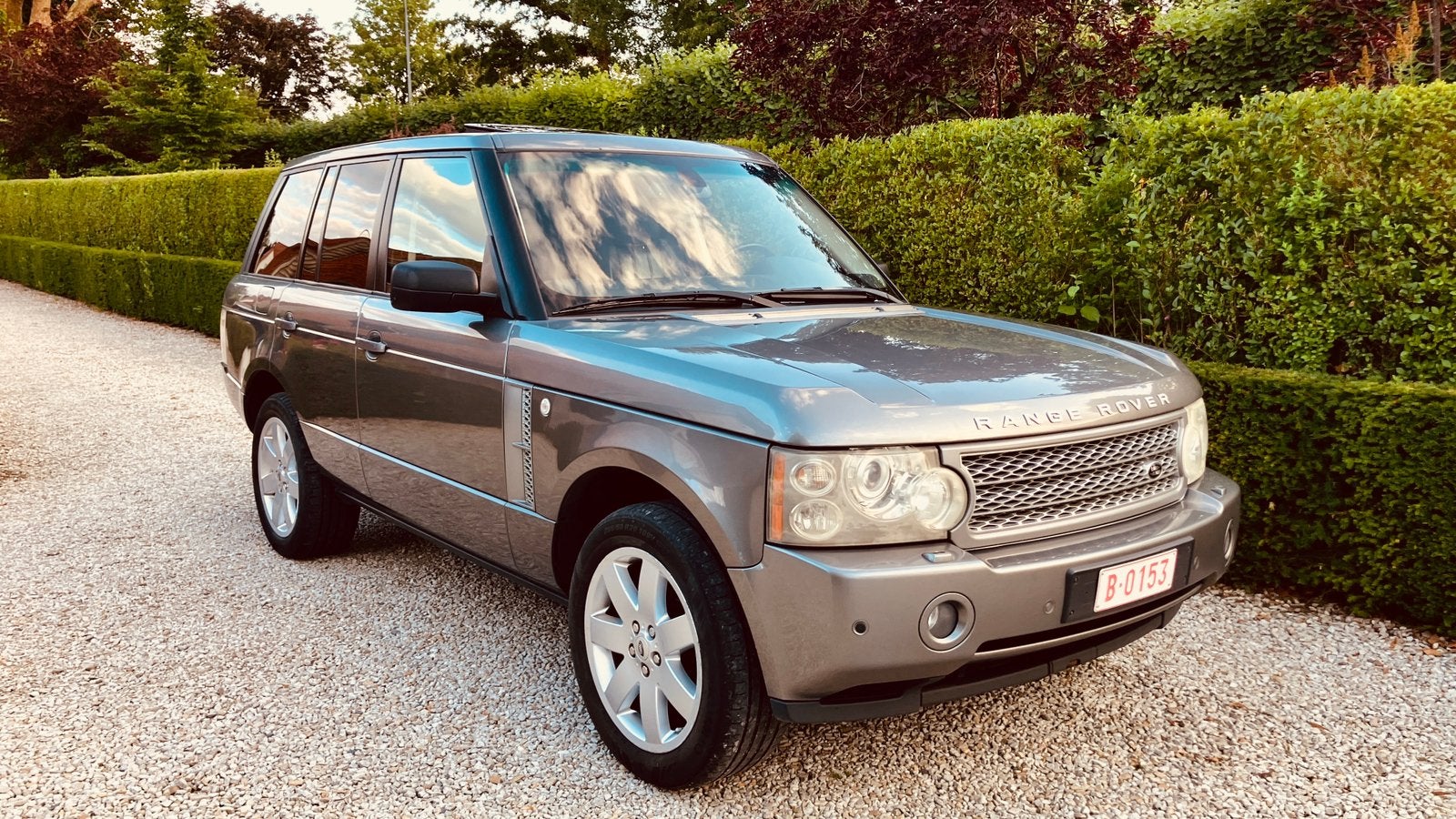 Land Rover Range Rover L322 3,6 L TDV8 Vogue 2008, Autos, Cuir, Argent ou Gris, Achat, 2 places