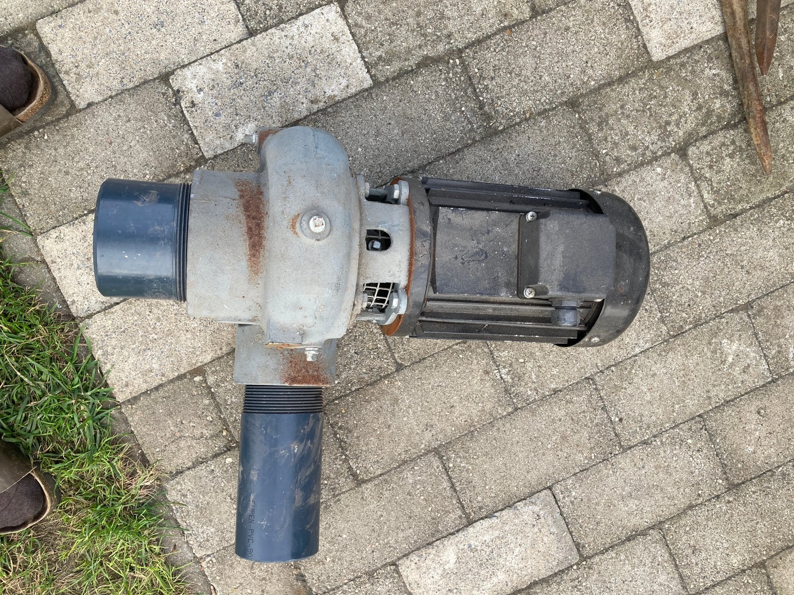 Electrische industrie motor, Ophalen, Zo goed als nieuw