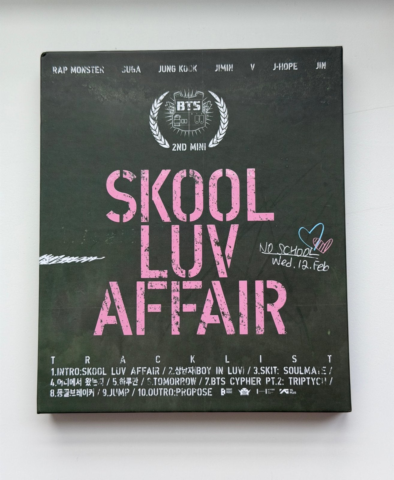 BTS Skool Luv Affair Album, Cd's en Dvd's, Ophalen of Verzenden, Zo goed als nieuw, Album