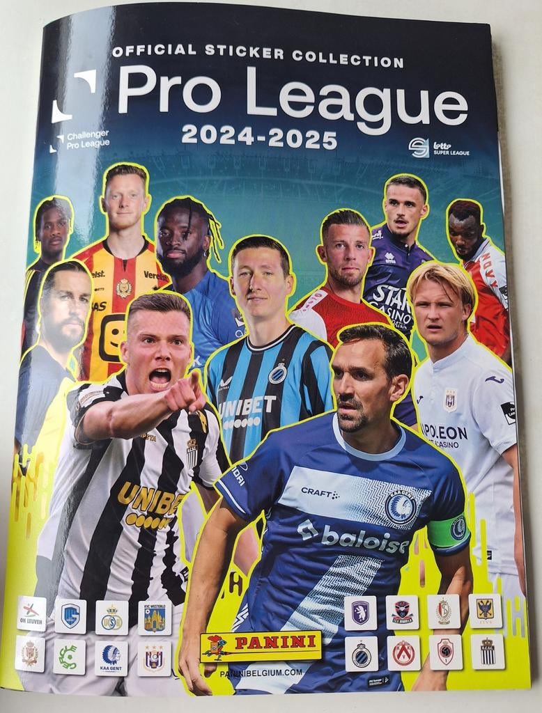Panini Pro League stickers 2024 2025, Verzamelen, Ophalen, Nieuw