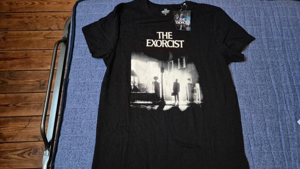 Exorcist T-shirt maat L nieuw, Ophalen, Maat 52/54 (L), Zwart, Nieuw