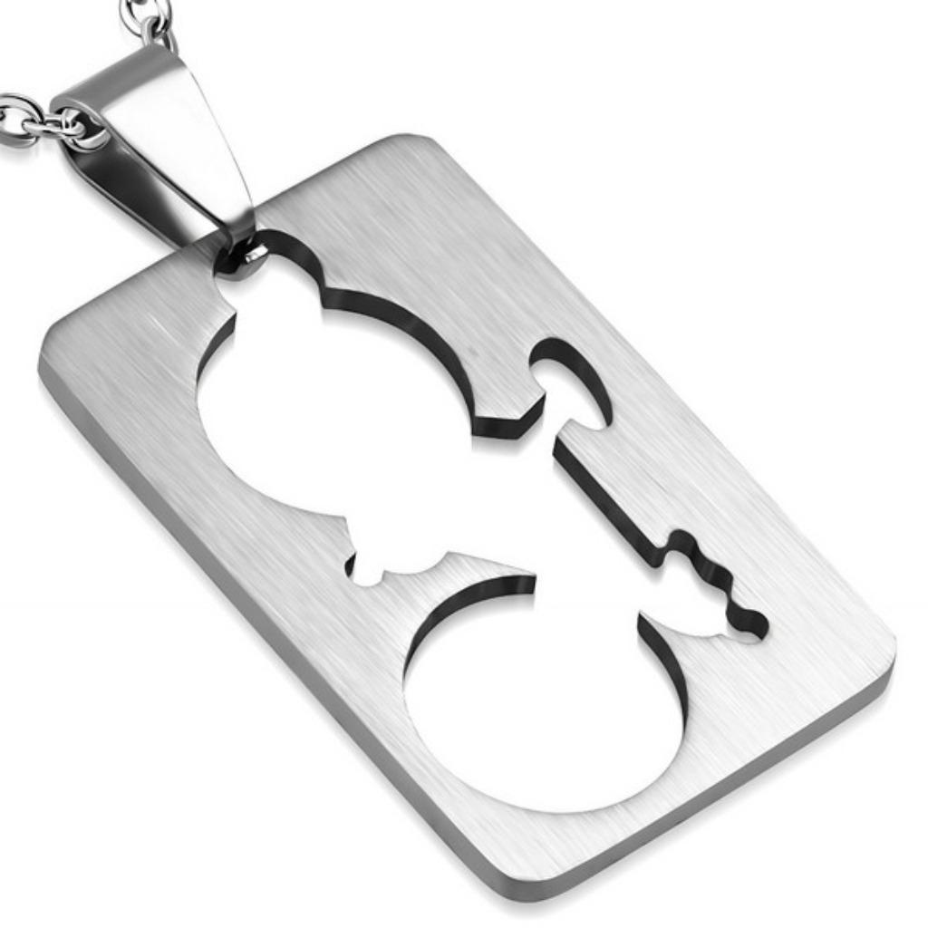 Pendentif en acier en forme de vélo de course (modèle sculpt, Enlèvement ou Envoi, Neuf