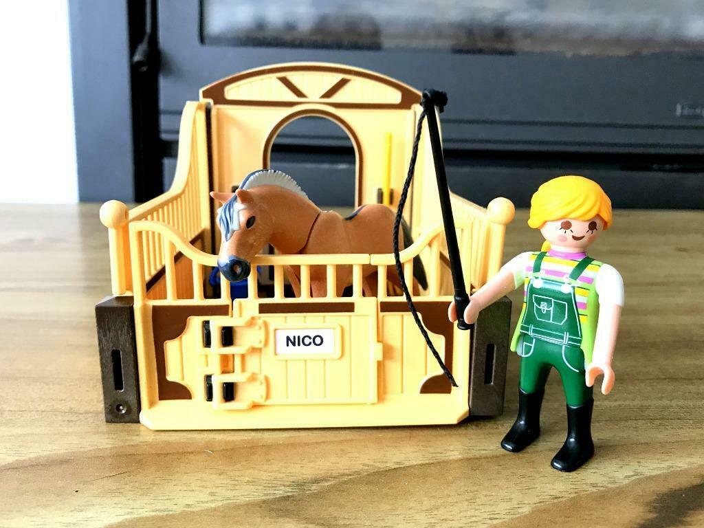 Playmobil set stal (set 3), Kinderen en Baby's, Speelgoed | Playmobil, Ophalen, Gebruikt, Complete set