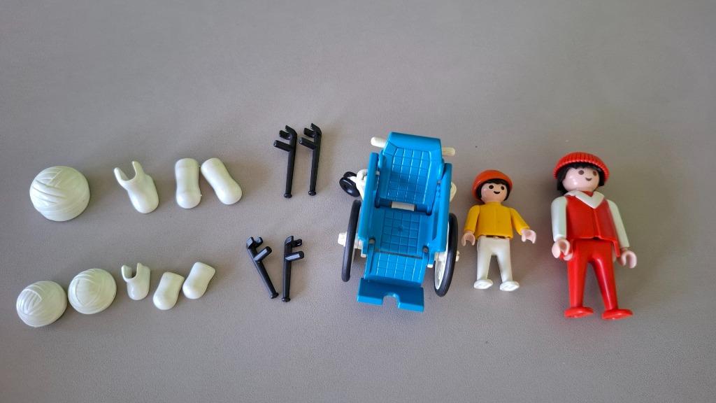 Playmobil Patiënt in rolstoel (3363), Kinderen en Baby's, Speelgoed | Playmobil, Ophalen, Gebruikt, Complete set