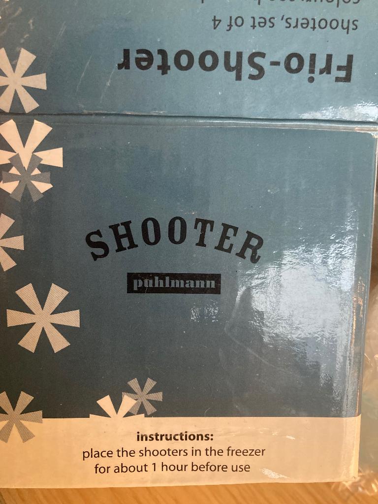 Shotglaasjes voor in diepvries, Ophalen, Nieuw, Borrel- of Shotglas
