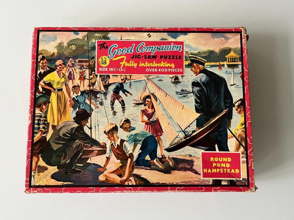 Vintage puzzels 1950, Ophalen of Verzenden